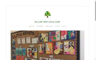 Willow Tree Childcare and Developmental Center website