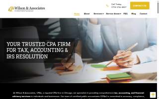 Wilson & Associates, CPAs website