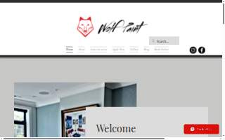 Wolf Painting and Decorative Walls website