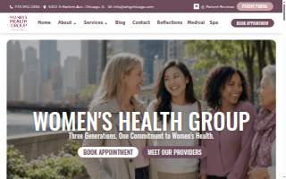 Women's Health Group- OBGYN Chicago website