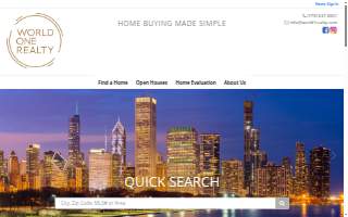 World One Realty website