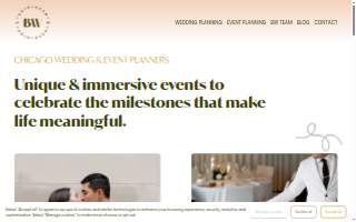 BW Studio + Events of Cicero website