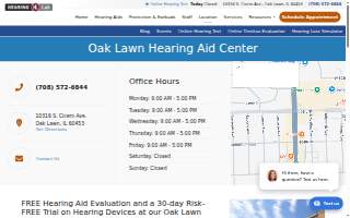 Hearing Lab website