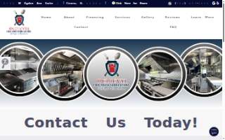 Medieval Food Truck Fabrications website