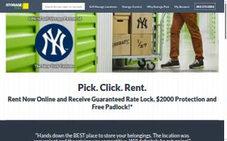 Storage Post Self Storage of Cicero website