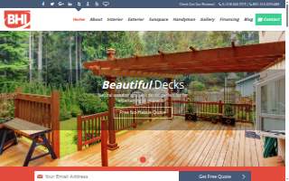 Butler Home Improvement website