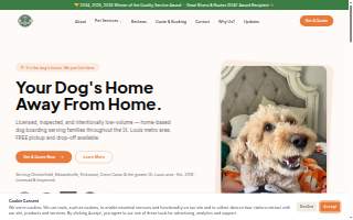 Dogfather Inn website
