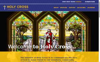 Holy Cross Lutheran School / Preschool website