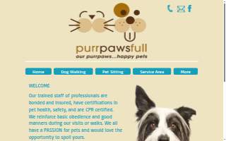 Purrpawsfull Pet Care LLC of Collinsville website