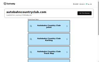 Autobahn Country Club website