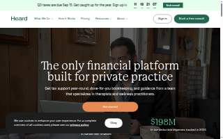 Heard & Associates - Tax & Accounting Services of Country Club Hills website