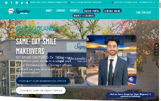 Signature Smile Arts of Country Club Hills website