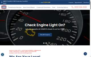 Crest Hill Transmission website