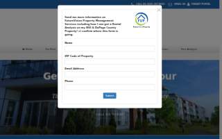 Futurevision Property Management - Joliet website