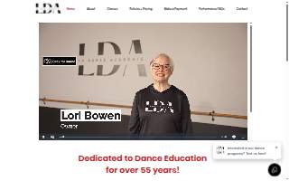 La Danse Academie of Crest Hill website