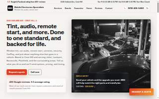 Mobile Electronics Specialists website