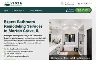 VistaVogue Bathroom Remodeling website