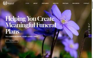 Woodruff Funeral Home of Crest Hill website