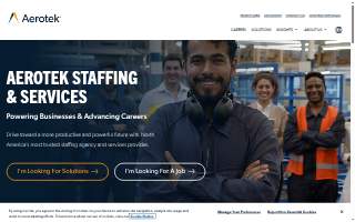 Aerotek of Crystal Lake website