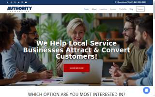 Authority Web Design of Lake in the Hills website