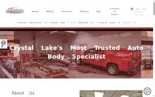 Collision Specialists Of Crystal Lake website