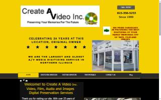 Create A Video Inc. website