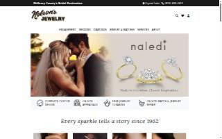Nelson's Jewelry website