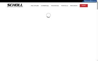 Scholl Construction Company website