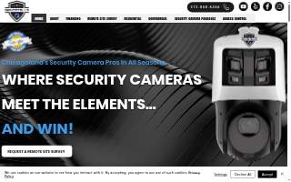 606 Installs Security Systems of Darien website