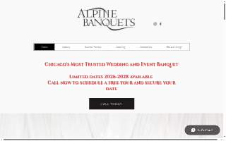 Alpine Banquets website