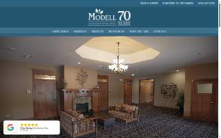Modell Funeral Home & Cremation Services of Darien website