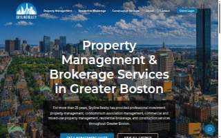 SKYLINE Commercial Real Estate website