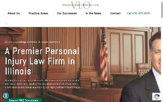 Vinkler Law Offices, ltd of Darien website