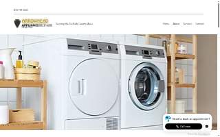Arrowhead Appliance Repair website