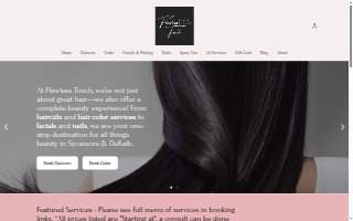 Flawless Touch - Sycamore website