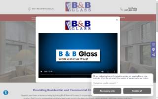 B & B Glass website
