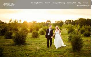 Brooktree Studios: Wedding Photography website