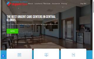 Central Illinois Urgent Care website