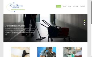 Clean Services Unlimited website