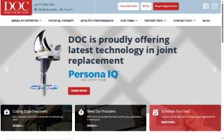 Decatur Orthopedic Center website