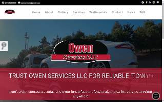 Owen Services LLC website