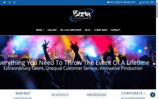 Bizar Entertainment website
