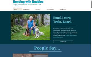 Bonding with Buddies website