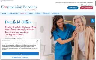 Companion Services of America, LLC website