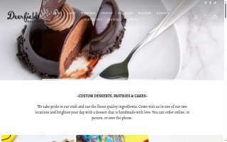 Deerfields Bakery - Buffalo Grove website