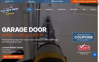 Illinois Garage Door Repair of Deerfield website