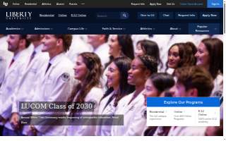 Liberty At Home Care website