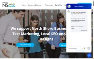 NorthShore Loyalty, Local SEO & Text website