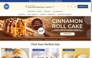 Nothing Bundt Cakes of Algonquin website