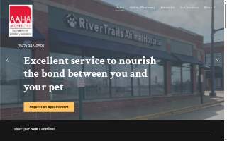 River Trails Animal Hospital website